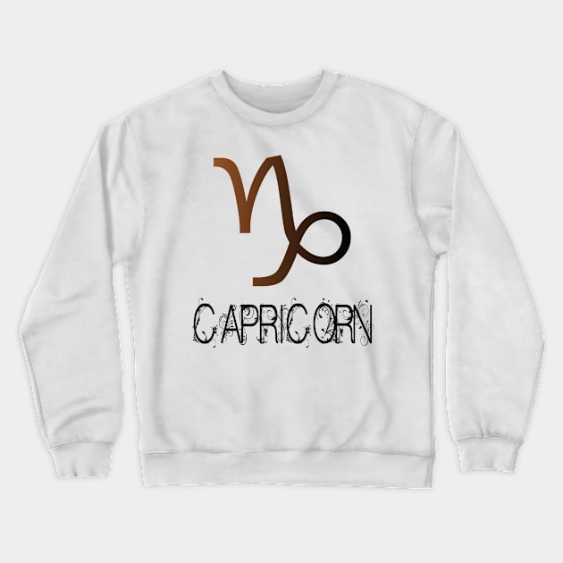 CAPRICORN SIGN Crewneck Sweatshirt by RENAN1989